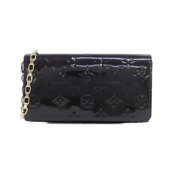 LOUIS VUITTON Accessories - Louis Vuitton Vernis Portefeuille Sarah Chain M90088 Wallet